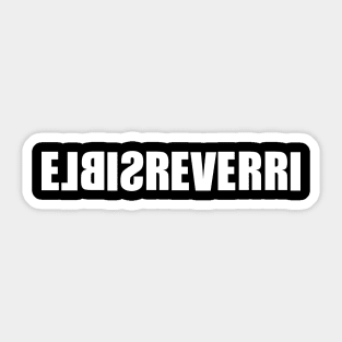 Irreversible Sticker